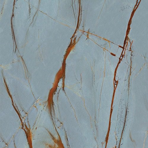Aximer Ceramic Decorative Wall Accent Porcelain Slab Called BLUE ROMA