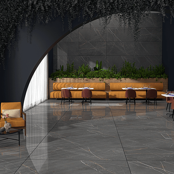 Aximer Porcelain Stoneware Product for UAE Tile Market | PANTHEON MARBLE ANTHRACITE