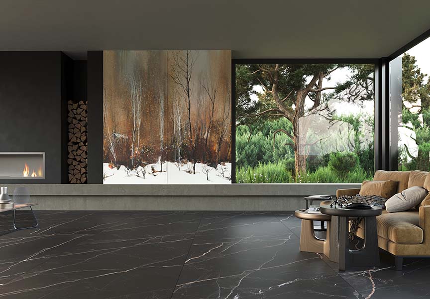 Aximer Ceramic Decorative Porcelain Slab Product for Walls in UAE | Mystery