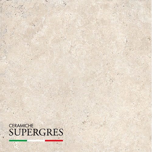 Aximer Travertine-Look Porcelain Tile Stoneware | Ivory Cross Cut | UAE