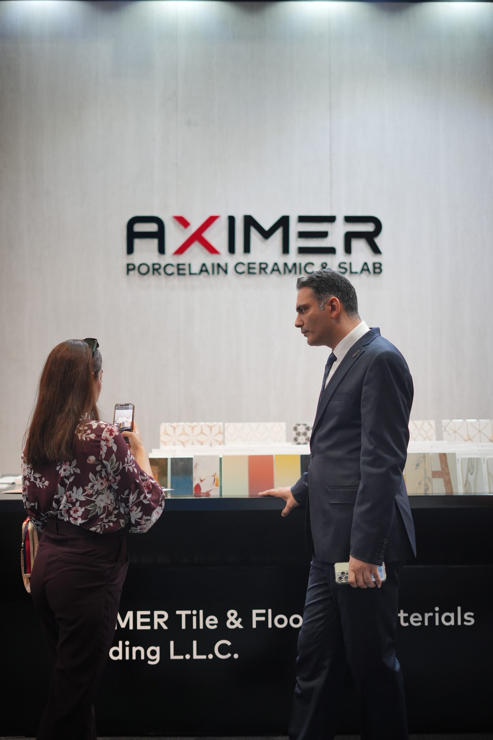 Aximer Ceramic Exhibition Boot at INDEX 2024 Dubai